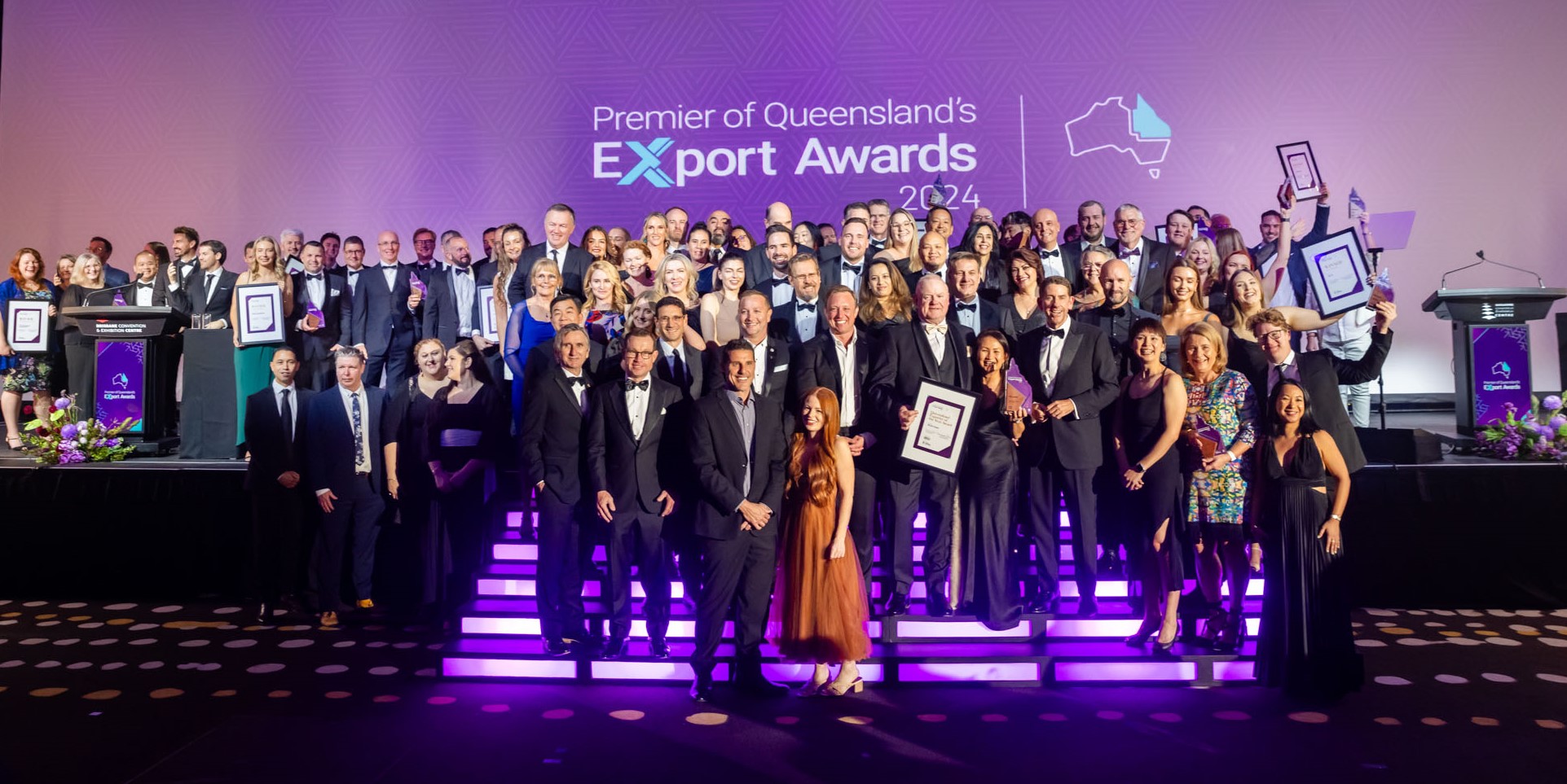 The winners of the Premier of Queensland's Export Awards 2024