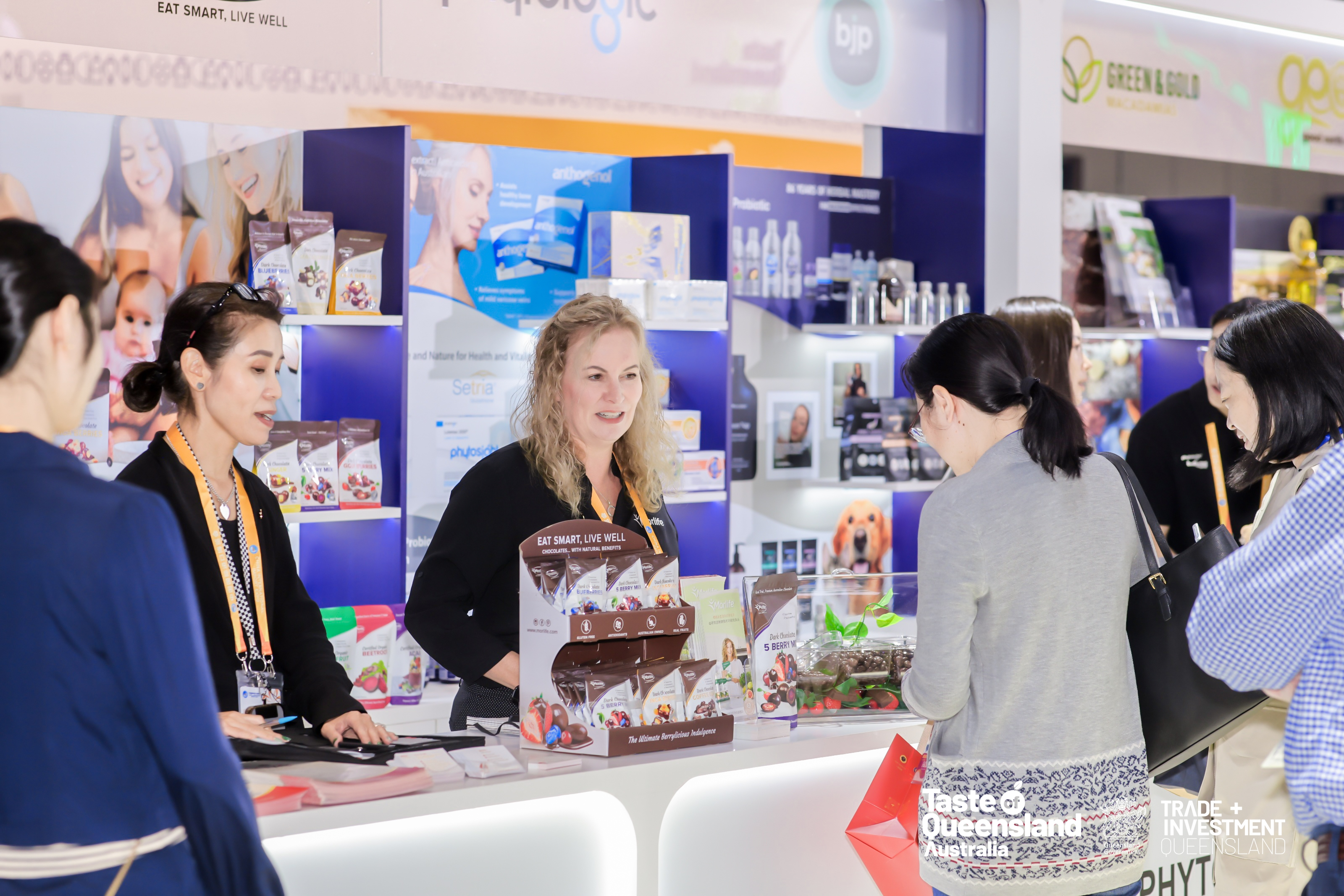 Buyers meeting Queensland exporters at China International Import Expo (CIIE).