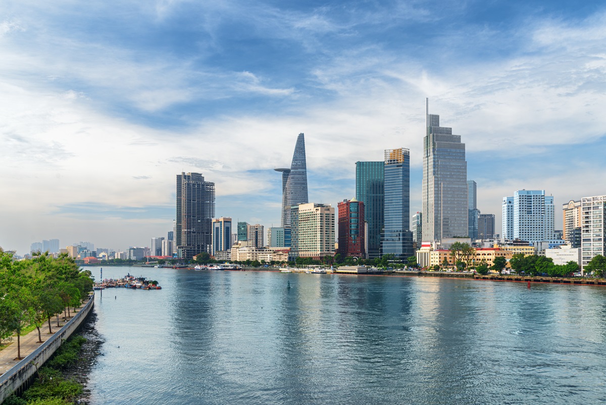 Ho Chi Minh City skyline